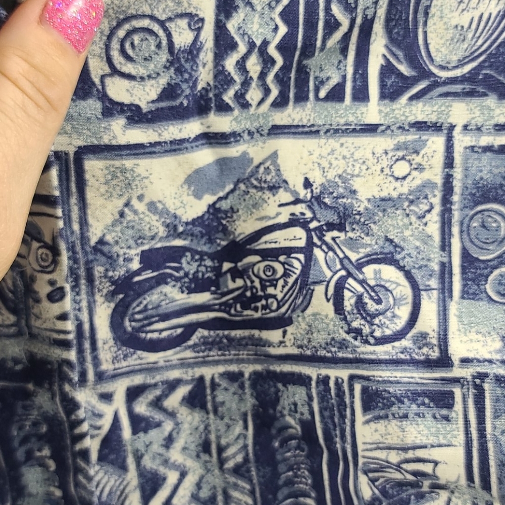 Boys harley Davidson short sleeve button down top - Picture 4 of 6